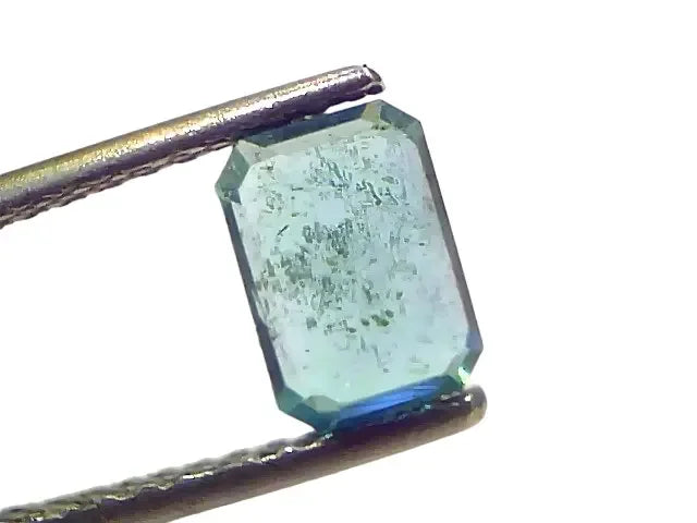 1.34 Ct Certified Untreated Natural Zambian Emerald Gemstone Panna - Venus Gems