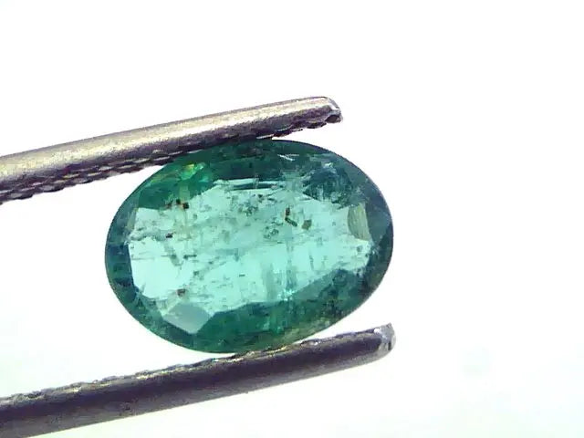 1.37 Ct Unheated Untreated Natural Zambian Emerald Panna Gems