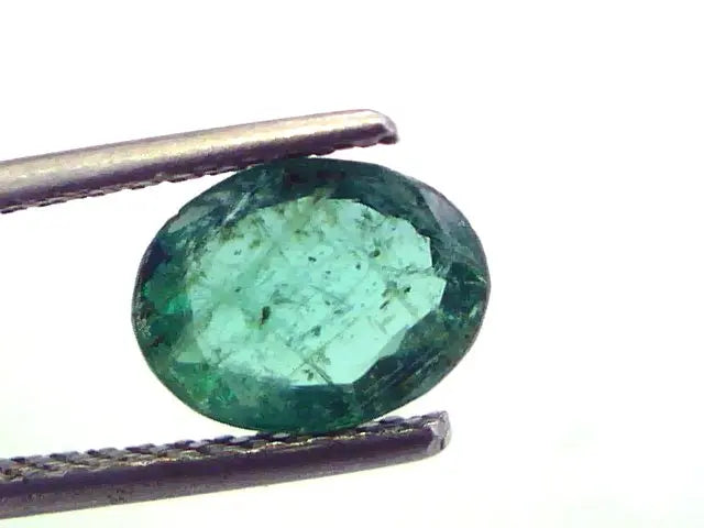 1.35 Ct Unheated Untreated Natural Zambian Emerald Panna Gemstones