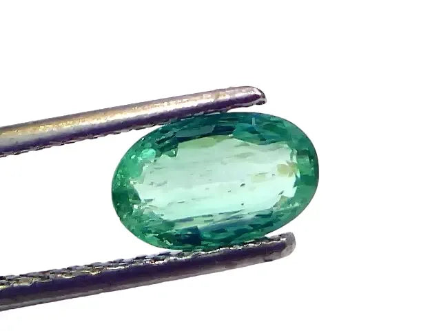 1.35 Ct GII Certified Untreated Natural Colombian Emerald Gemstone AAA - Venus Gems