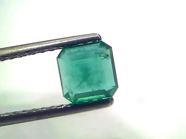 1.41 Ct Certified Untreated Natural Zambian Emerald Gemstone Panna - Venus Gems