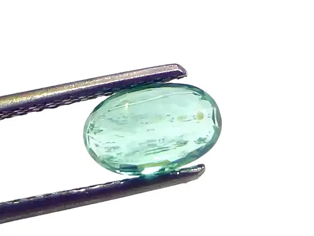 1.35 Ct GII Certified Untreated Natural Colombian Emerald Gemstone AAA - Venus Gems