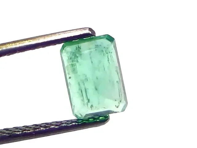 1.35 Ct GII Certified Untreated Natural Colombian Emerald Gemstone AAA - Venus Gems