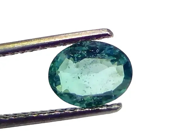 1.37 Ct GII Certified Untreated Natural Colombian Emerald Gemstone AAA - Venus Gems