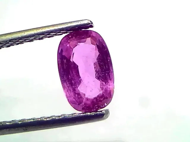 1.38 Ct GII Certified Unheated Untreted Natural Madagaskar Ruby Gems - Venus Gems