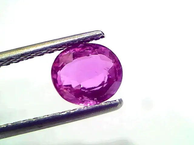 1.38 Ct GII Certified Unheated Untreted Natural Madagaskar Ruby Gems