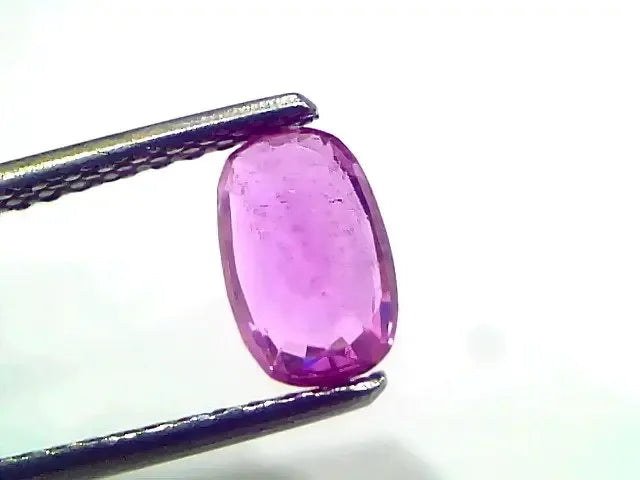 1.38 Ct GII Certified Unheated Untreted Natural Madagaskar Ruby Gems - Venus Gems