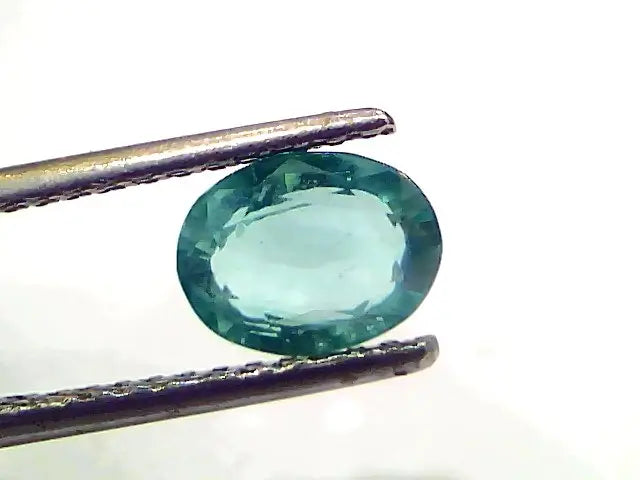 1.39 Ct GII Certified Untreated Natural Colombian Emerald Gemstone AAA