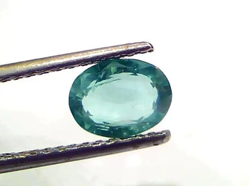 1.39 Ct GII Certified Untreated Natural Colombian Emerald Gemstone AAA