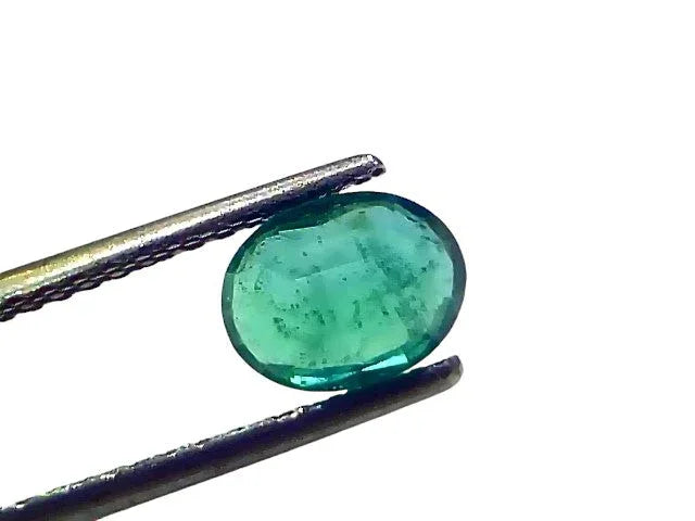 1.39 Ct GII Certified Untreated Natural Zambian Emerald Panna AAAA - Venus Gems