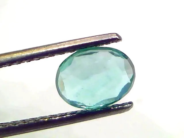 1.39 Ct GII Certified Untreated Natural Colombian Emerald Gemstone AAA