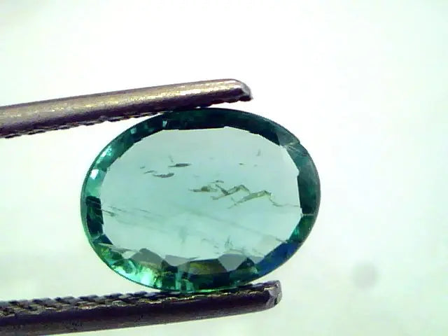 1.38 Ct Unheated Untreated Natural Zambian Emerald Panna Gemstones