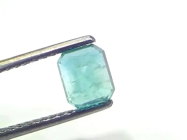 1.40 Ct Certified Untreated Natural Zambian Emerald Gemstone Panna - Venus Gems
