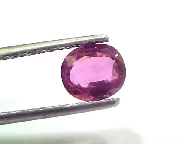 1.39 Ct Unheated Untreated Natural Madagaskar Ruby Gemstone - Venus Gems