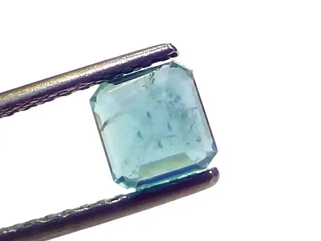 1.44 Ct Certified Untreated Natural Zambian Emerald Gemstone Panna - Venus Gems