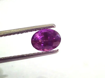 1.44 Ct Unheated Untreated Natural Purple Sapphire Khuni Neelam