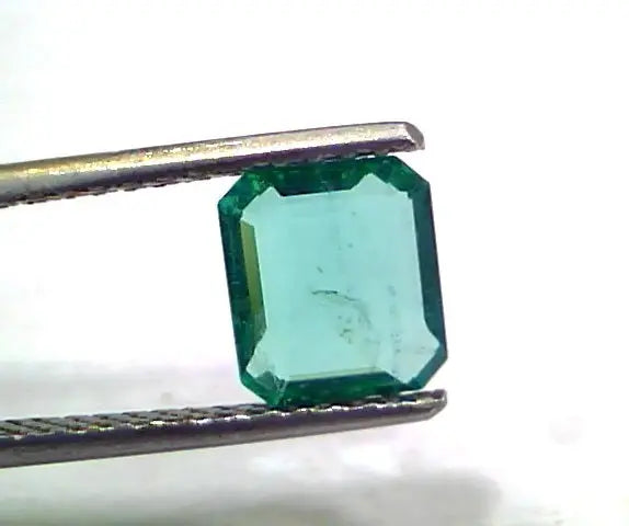 1.45 Ct Untreated Natural Zambian Emerald Gemstone Panna Gems AAAAA