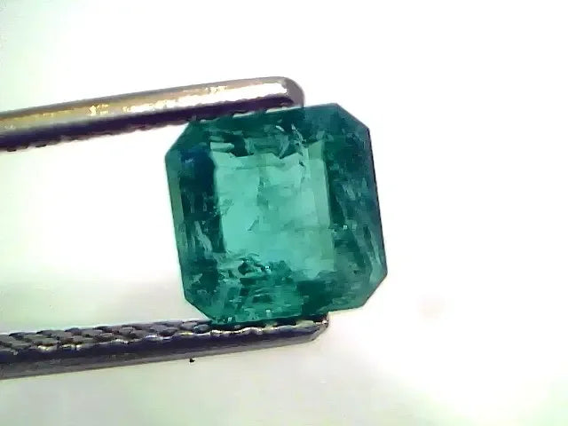 1.45 Ct Certified Untreated Natural Zambian Emerald Gemstone Panna - Venus Gems