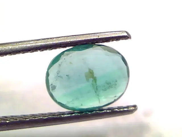 1.46 Ct Untreated Natural Zambian Emerald Gemstone Panna Gemstone