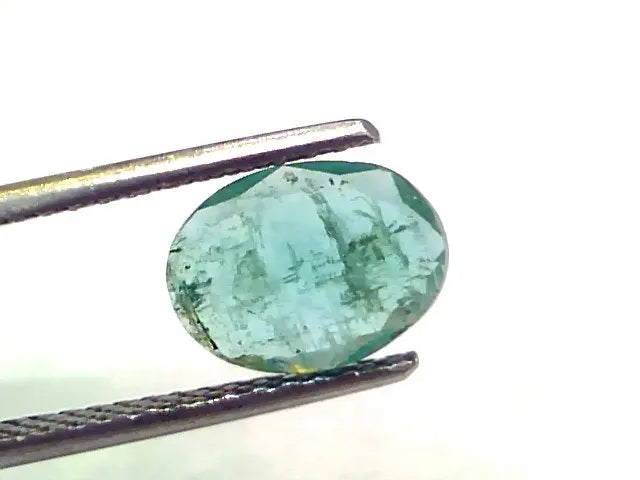 1.48 Ct Untreated Natural Zambian Emerald Gemstone Panna Gems