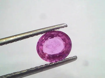 1.49 Ct Unheated Untreated Natural Madagaskar Ruby Manik Gems