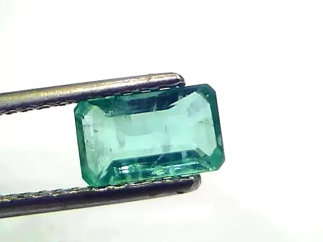 1.47 Ct GII Certified Untreated Natural Colombian Emerald Gemstone AAA - Venus Gems