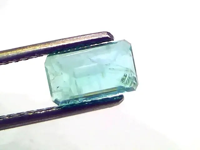 1.47 Ct GII Certified Untreated Natural Colombian Emerald Gemstone AAA - Venus Gems