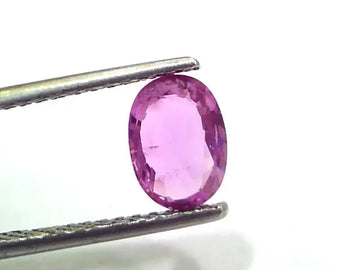 1.47 Ct Unheated Untreated Natural Madagaskar Ruby Gemstone