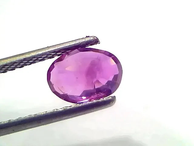 1.47 Ct Certified Unheated Untreted Natural Madagaskar Ruby Gemstone - Venus Gems
