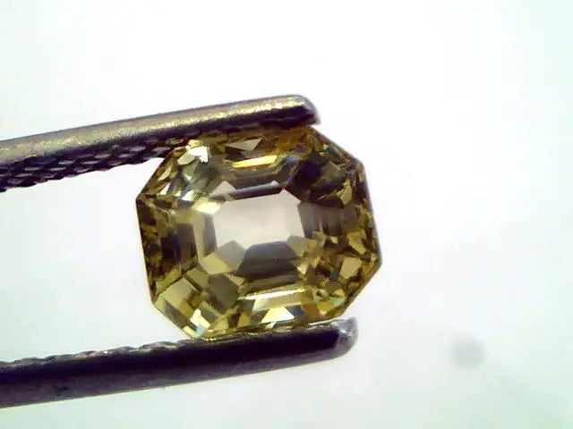 1.48 Ct Unheated Untreated Natural Ceylon Yellow Sapphire/Pukhraj