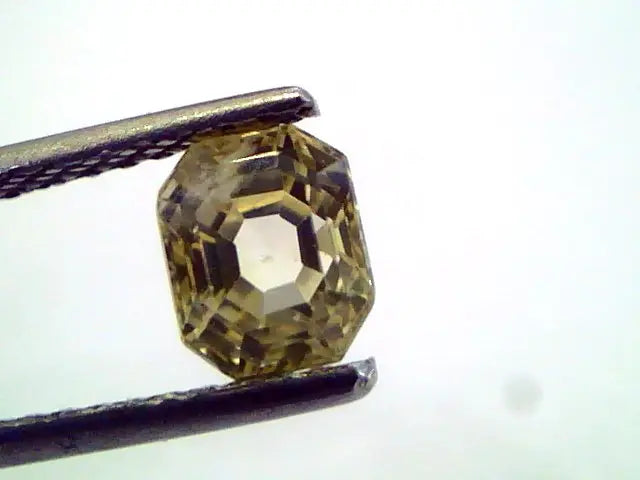 1.48 Ct Unheated Untreated Natural Ceylon Yellow Sapphire/Pukhraj