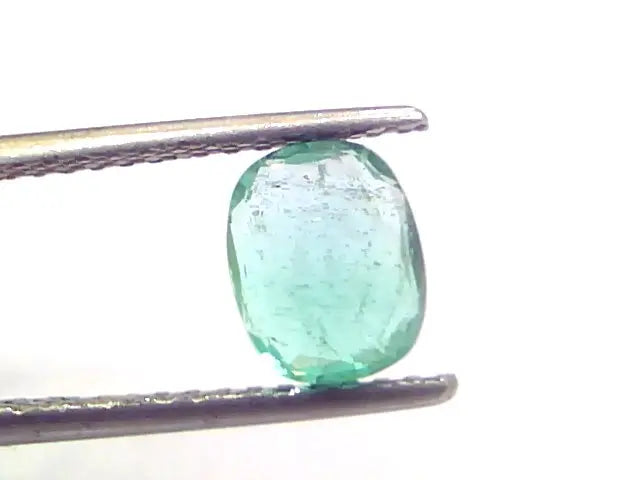 1.49 Ct Untreated Natural Zambian Emerald Gemstone Panna Gems