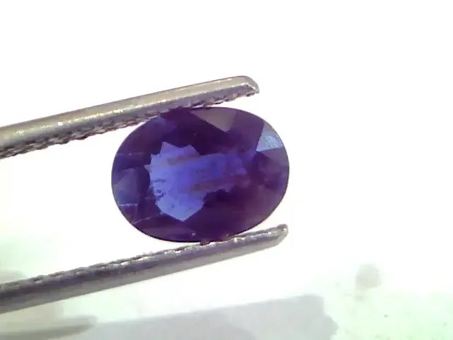 1.50 Ct Unheated Untreated Natural Ceylon Blue Sapphire Neelam - Venus Gems