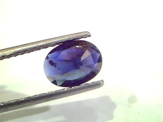 1.50 Ct Unheated Untreated Natural Ceylon Blue Sapphire Neelam - Venus Gems