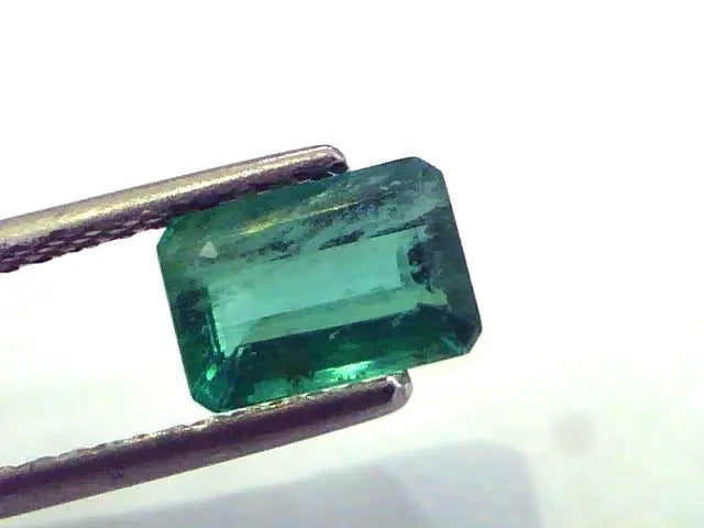 1.54 Ct Unheated Untreated Natural Zambian Emerald AAA