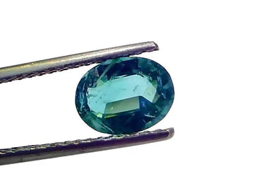 1.50 Ct GII Certified Untreated Natural Zambian Emerald Panna Gems - Venus Gems
