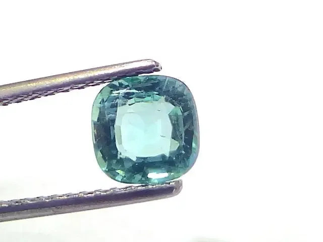 1.53 Ct Certified Untreated Natural Zambian Emerald Gemstone Panna - Venus Gems
