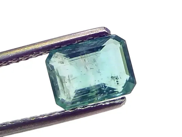 1.50 Ct Certified Untreated Natural Zambian Emerald Gemstone Panna - Venus Gems