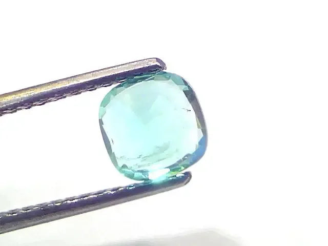 1.53 Ct Certified Untreated Natural Zambian Emerald Gemstone Panna - Venus Gems