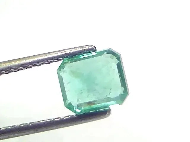 1.51 Ct Certified Untreated Natural Zambian Emerald Gemstone Panna - Venus Gems