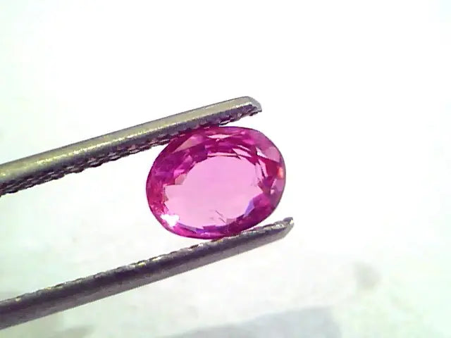 1.50 Ct Certified Unheated Untreated Natural Madagaskar Ruby