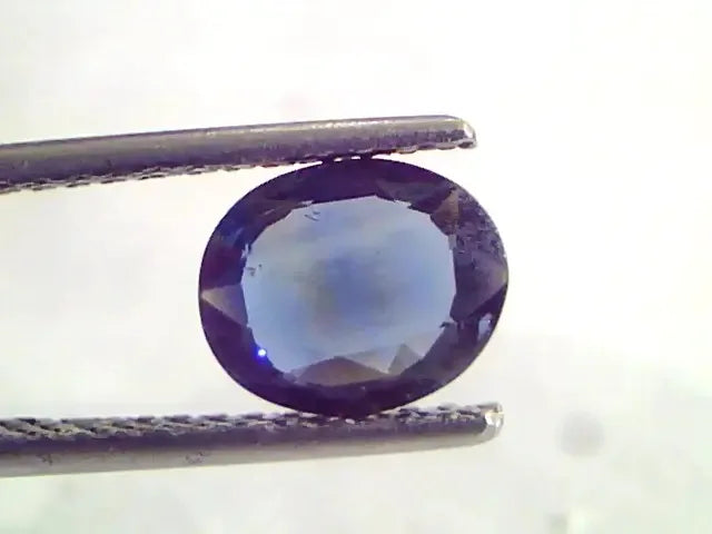 1.53 Ct Unheated Untreated Natural Ceylon Blue Sapphire Neelam - Venus Gems