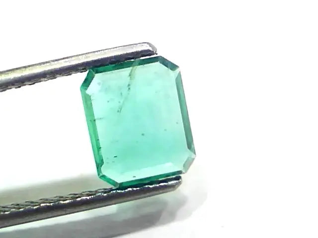1.52 Ct GII Certified Untreated Natural Zambian Emerald Gems AAAAA
