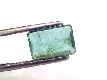 1.54 Ct Untreated Natural Zambian Emerald Gemstone Panna Gems