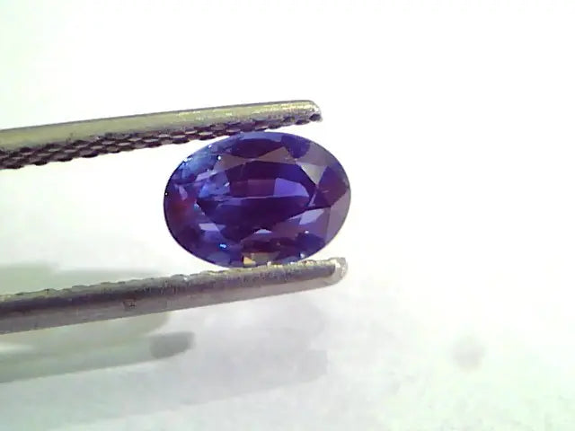 1.55 Ct Unheated Untreated Natural Ceylon Deep Royal Blue Sapphire