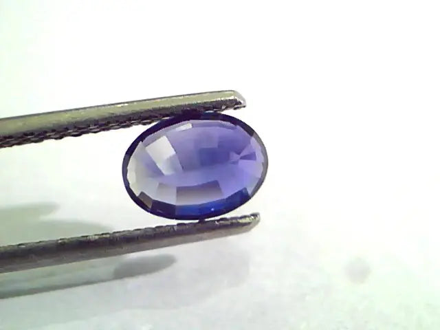 1.55 Ct Unheated Untreated Natural Ceylon Deep Royal Blue Sapphire
