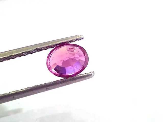 1.55 Ct Certified Unheated Untreated Natural Madagaskar Ruby