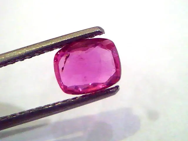 1.54 Ct 2.5 ratti Certified Unheated Untreated Natural Madagaskar Ruby