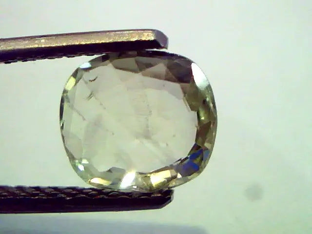 1.54 Ct Unheated Untreated Natural Ceylon Yellow Sapphire Pukhraj
