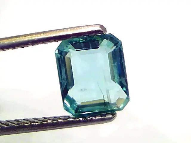 1.55 Ct GII Certified Untreated Natural Colombian Emerald Gemstone AAA